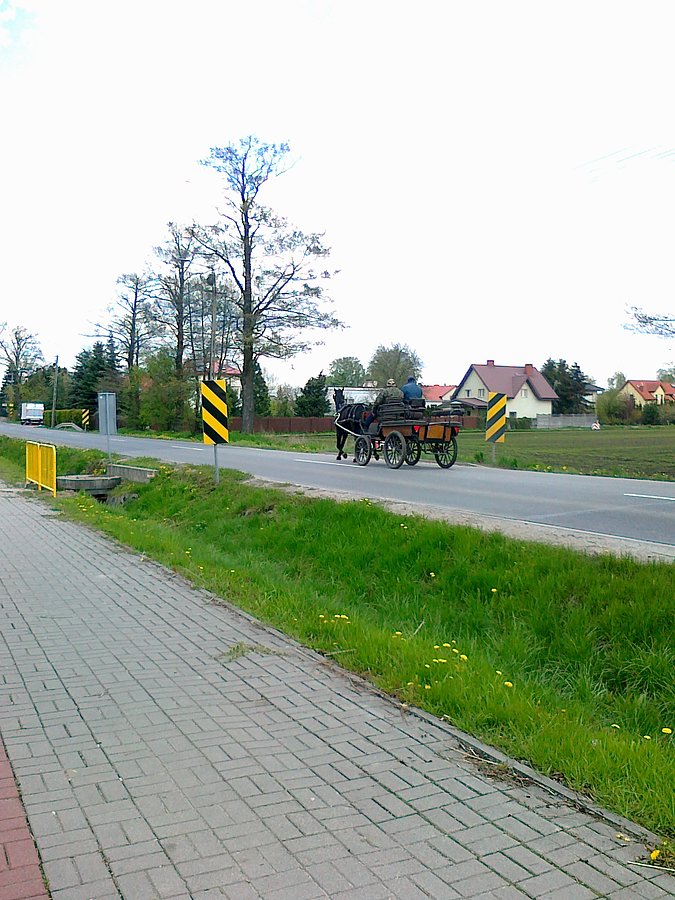 Dorożka w Zielonkach
