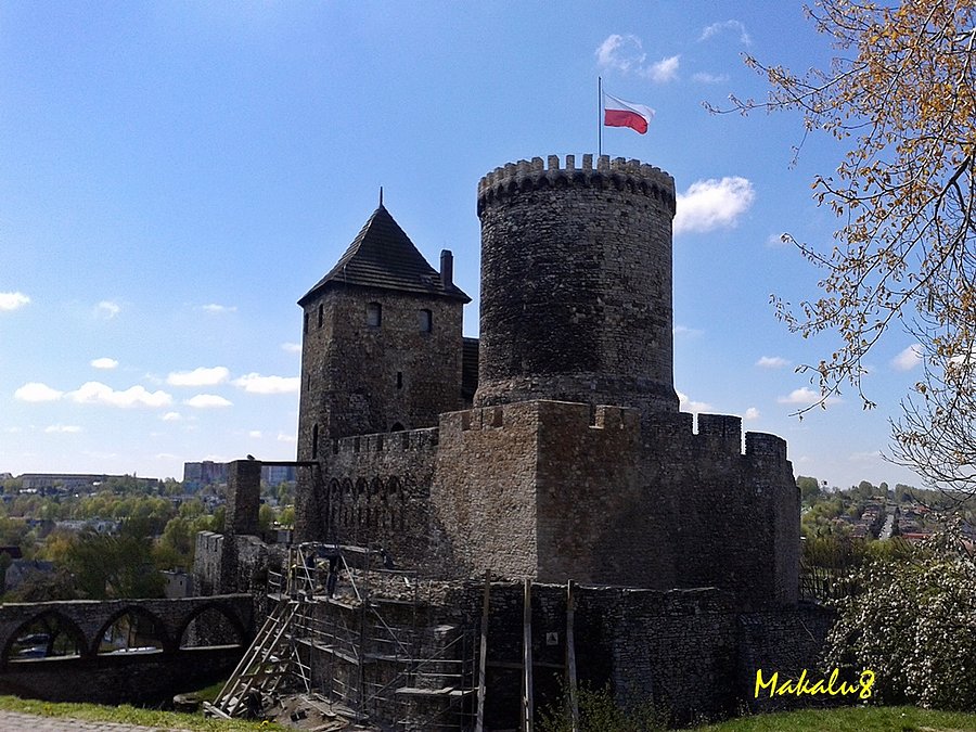 Remont zamku w Będzinie