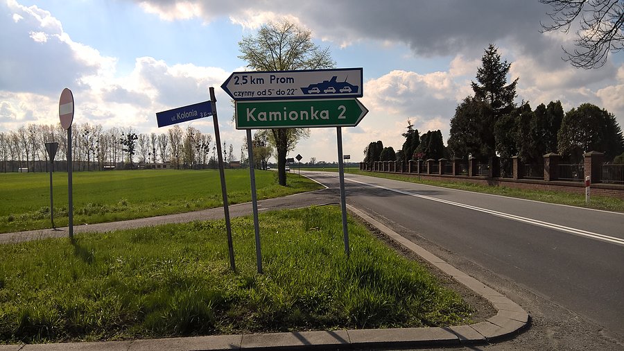 Oczywiście po co kogo informowac,że prom jest nie czynny