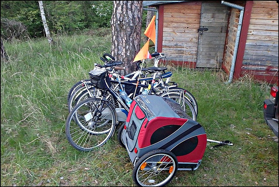 Zabezpieczone rowery d1