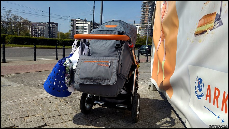 Wózek terenowy. Bikepacking czy jakoś tak, to to z pewnością nie jest :D