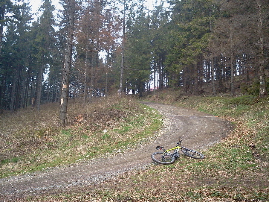 Końcówka podjazdu