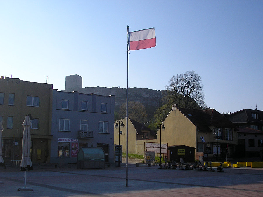 Rynek i zamek w Olsztynie