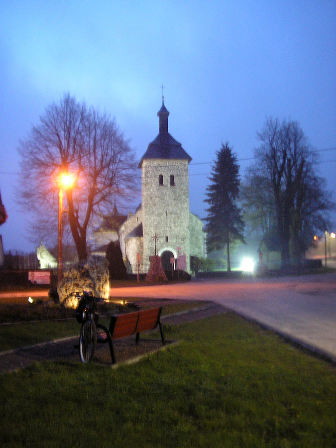 Pauza w Skarżycach (aparat kłamie, było ciemniej)