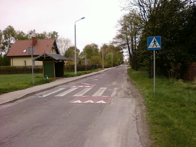 Ul. Aksamitna w Kalonce