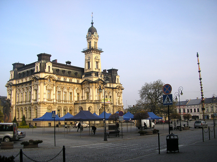 Rynek w Nowym Sączu