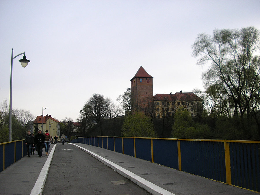 Kładka w Oświęcimiu