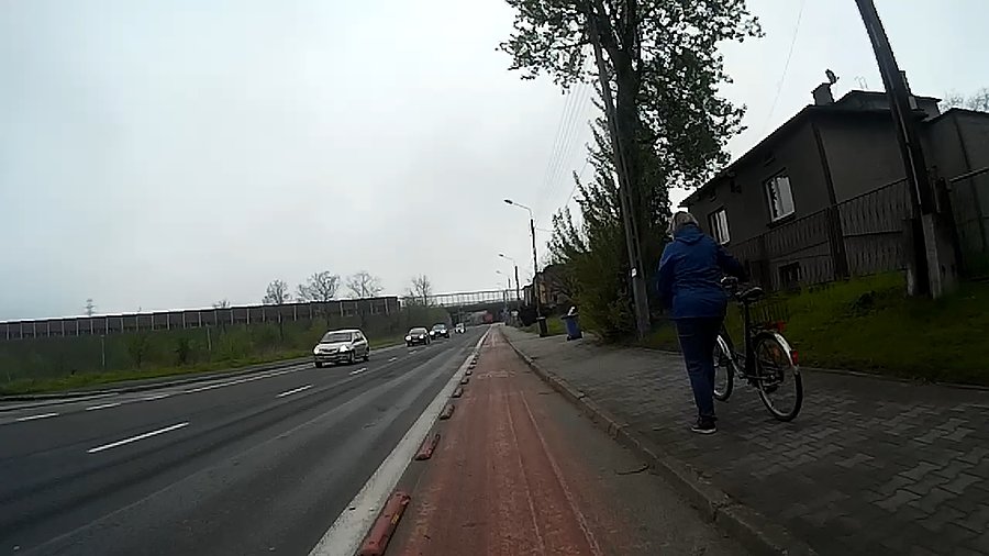 W drodze do centrum Kochłowic