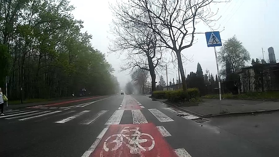 Zamglony wyjazd z Zabrza