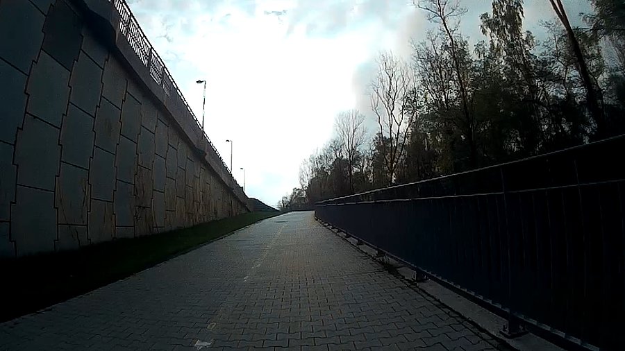 Krótki podjazd przy DTŚce