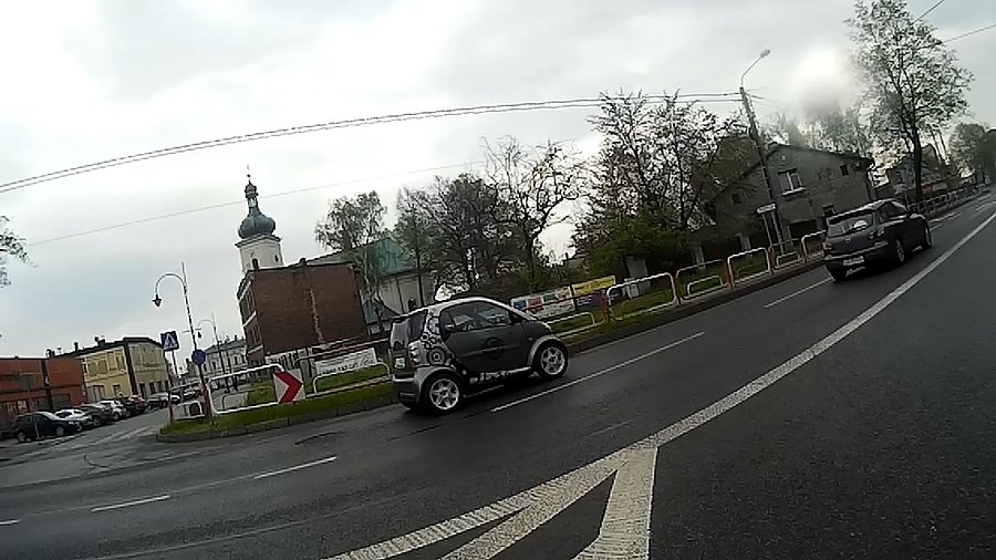 Chwila postoju w centrum Kochłowic