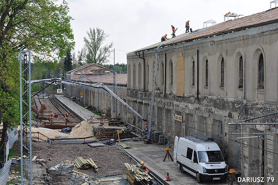 Sosnowiec Maczki - Remont Dworca Kolejowego