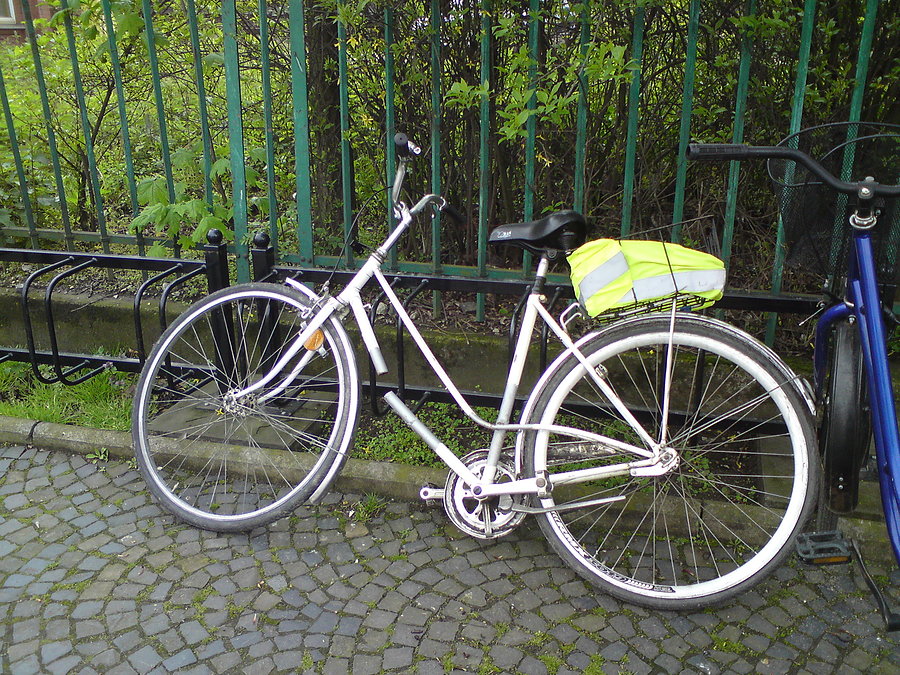Rowerowy mistrz parkowania w Brzegu