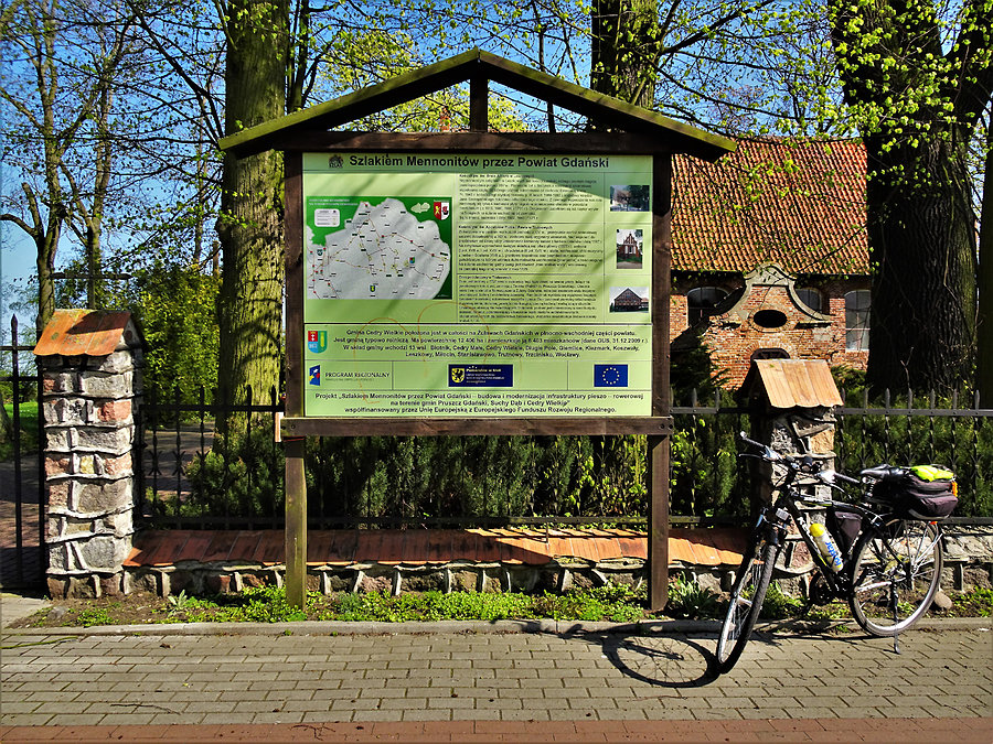 Wycieczka rowerowa nad morze - Jantar. W drodze nad morze