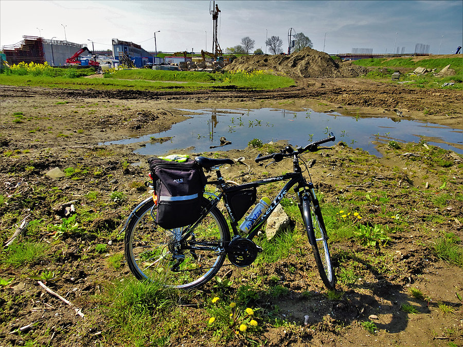 Wycieczka rowerowa nad morze - Jantar. W drodze nad morze