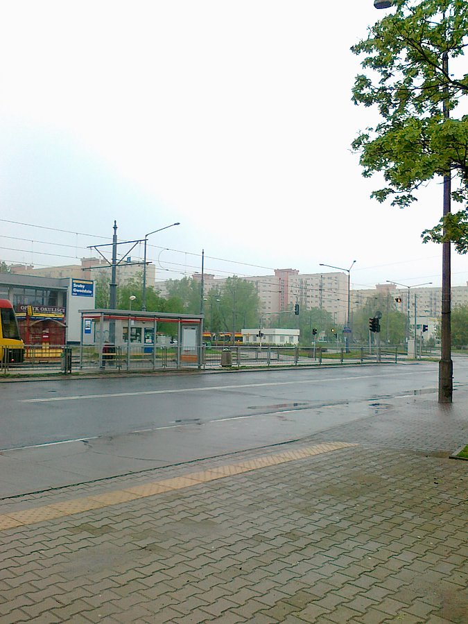 Tu schowałam się pod wiatę
