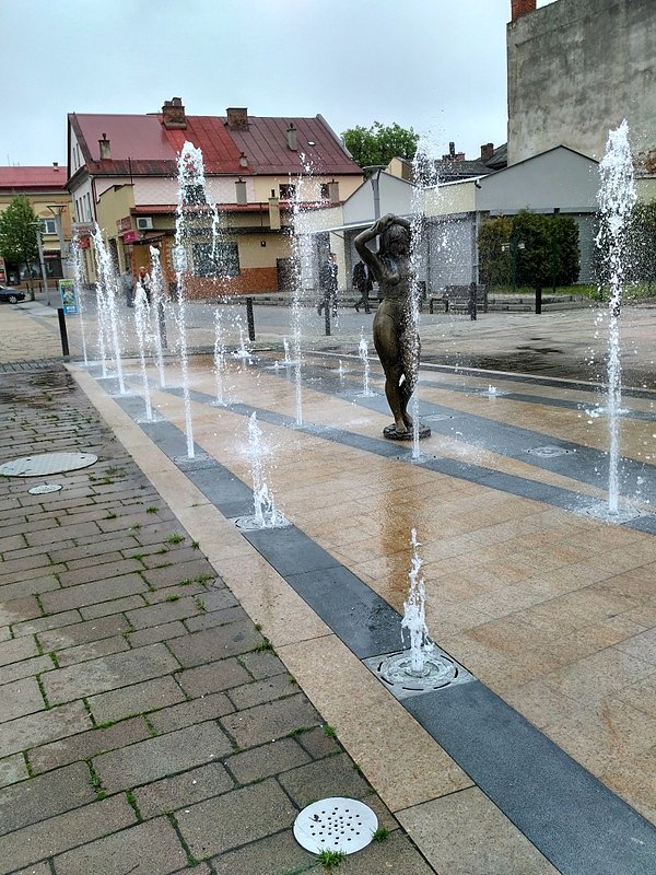 Kolejna fontanna w centrum Andrychowa