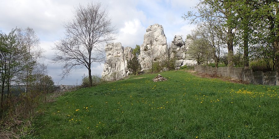 Skałki w Łutowcu