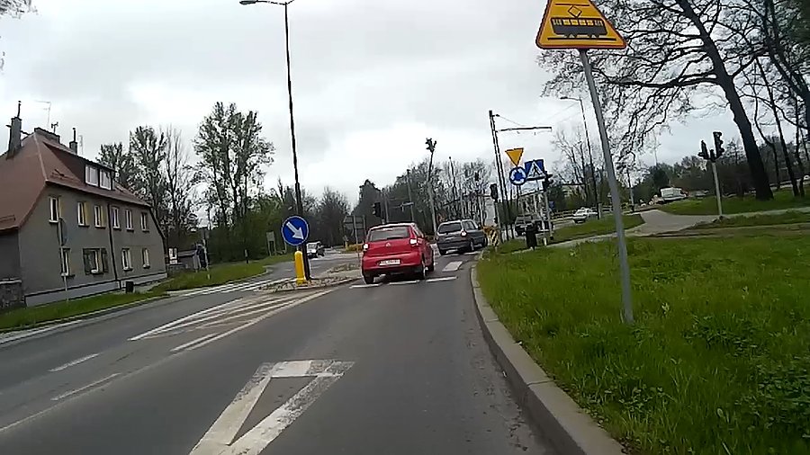 W Zabrzu... średnio ciekawie na drogach