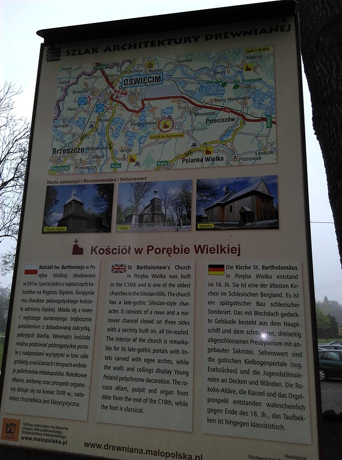 Na Szlaku Architektury drewnianej - Poręba Wielka - małopolska