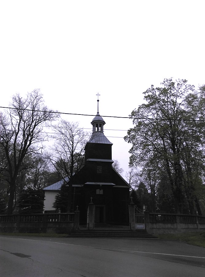 Drewniany kościół św. Wawrzyńca w Grojcu z 1671r