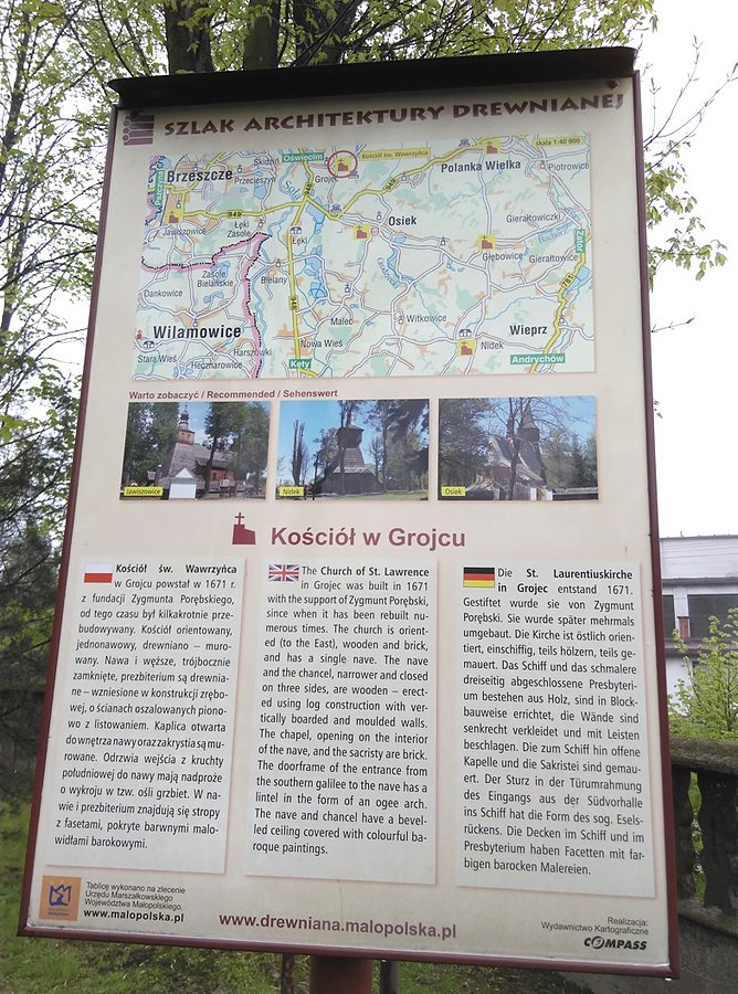 Na Szlaku Architektury Drewnianej - Grojec - małopolska