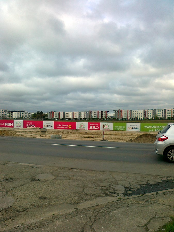 Nowe pasmo Nowolazurowej w budowie