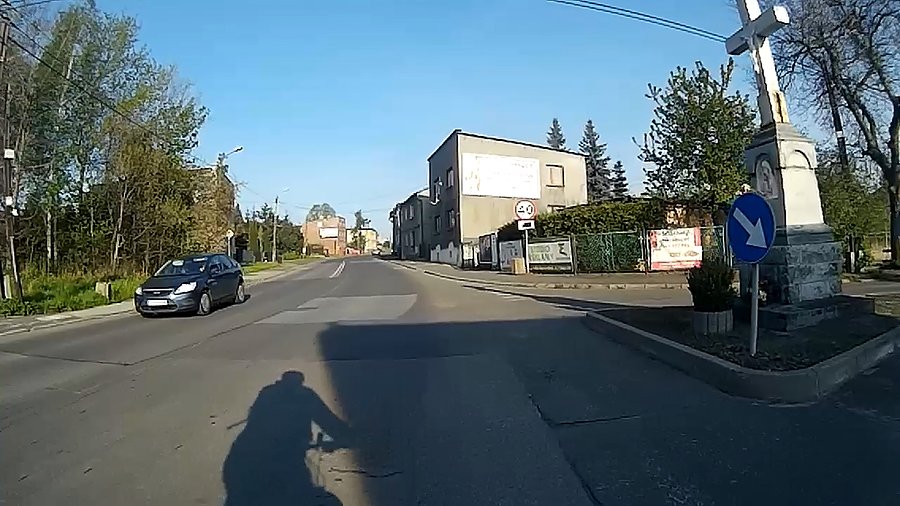 Wjazd na ul Wyzwolenia w Kochłowicach