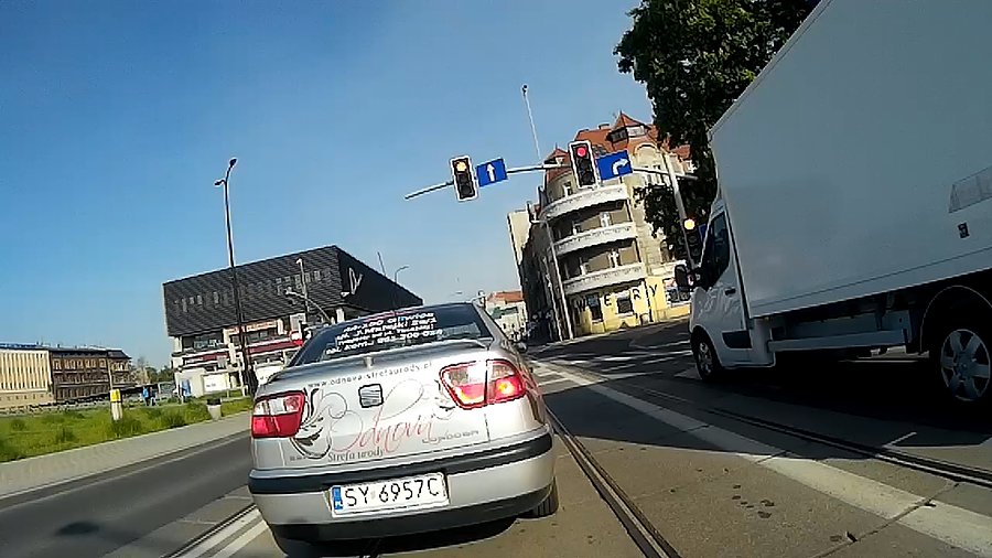 Pierwsze skrzyżowanie w Gliwicach