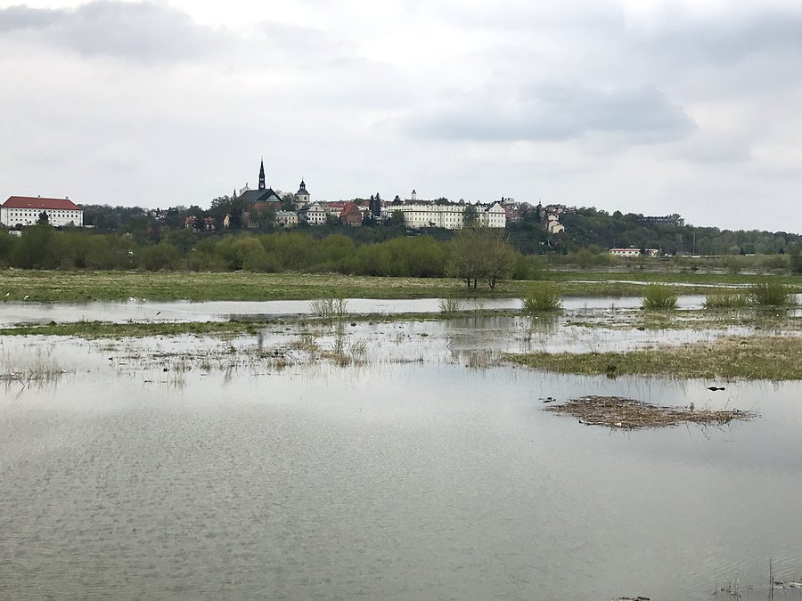 Sandomierz z azjatyckiego brzegu