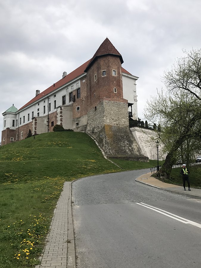 Wjazd na zamek Sandomierski
