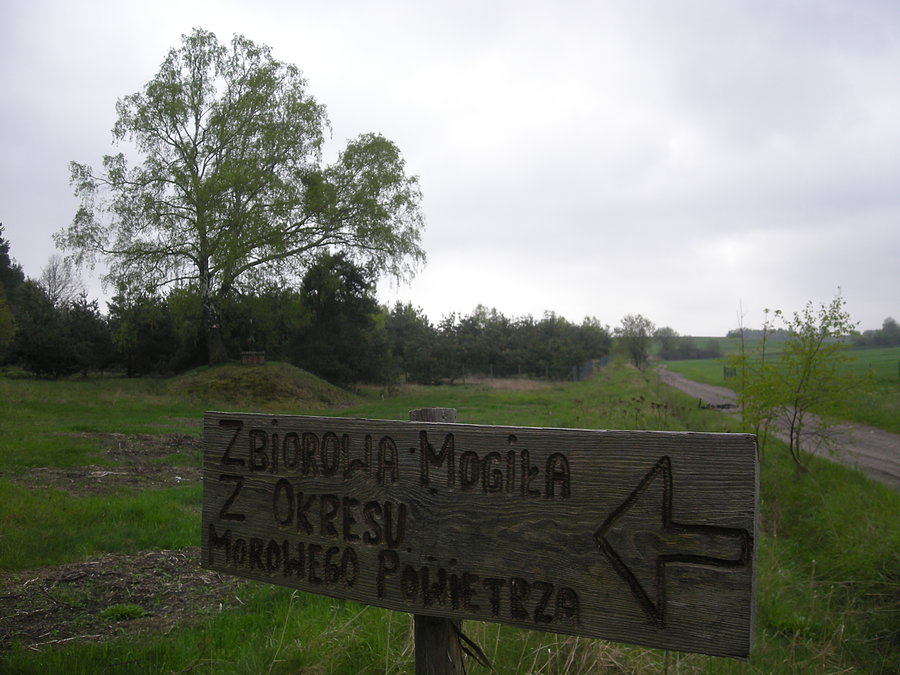 Mogiła zbiorowa morowego powietrza w Bystrzanowicach Dwór