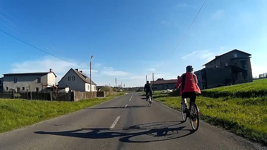 Sporo rowerzystów na drogach