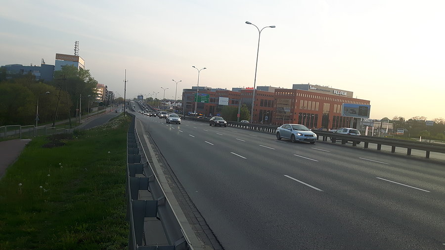 Aleje Jerozolimskie kierunek zachodni