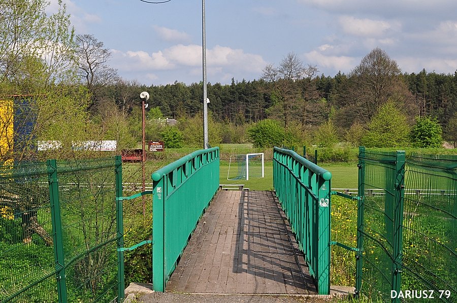 Sławków - Kładka nad rzeką Biała Przemsza