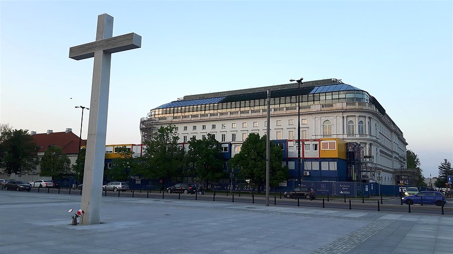 Hotel Bristol w remoncie