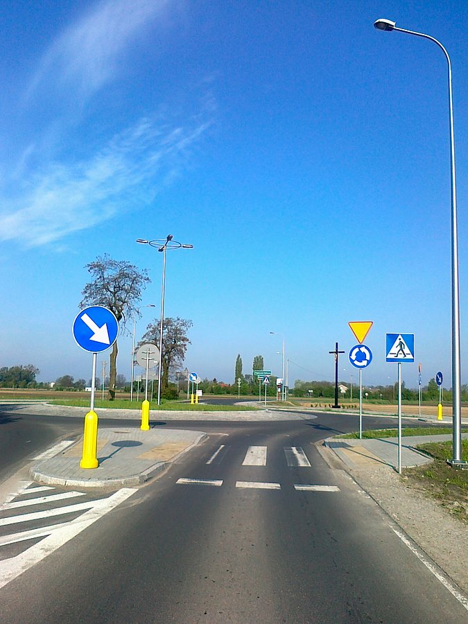 Rondo w Pogroszewie