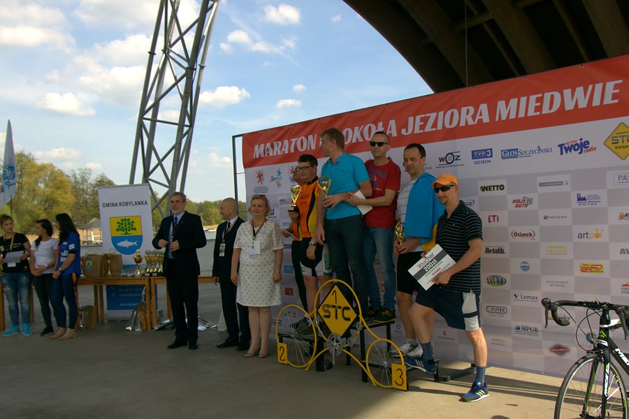 Niewidomi na Tandemach na podium