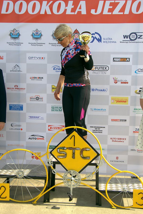 Hania na podium