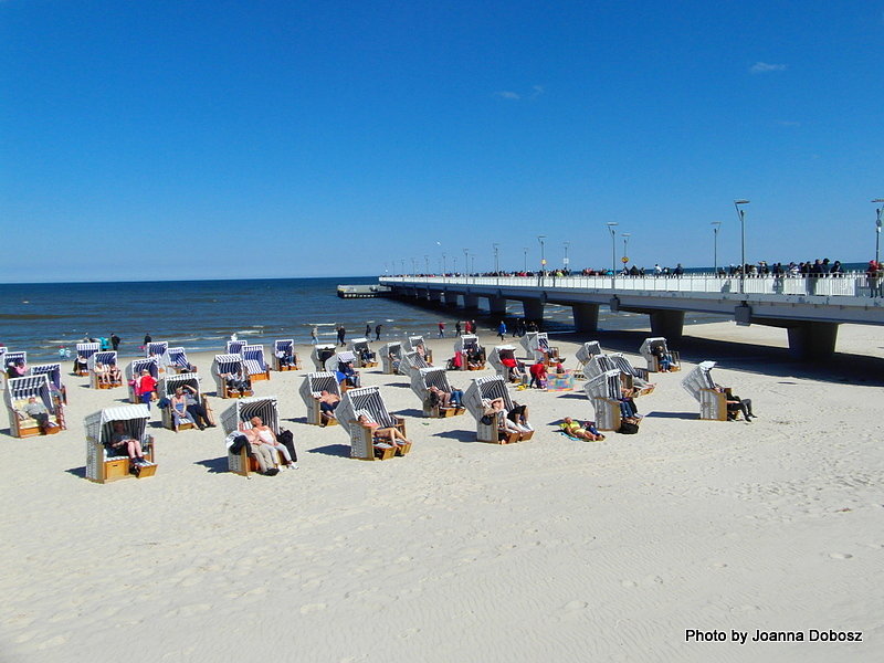 Plaża w Kołobrzegu
