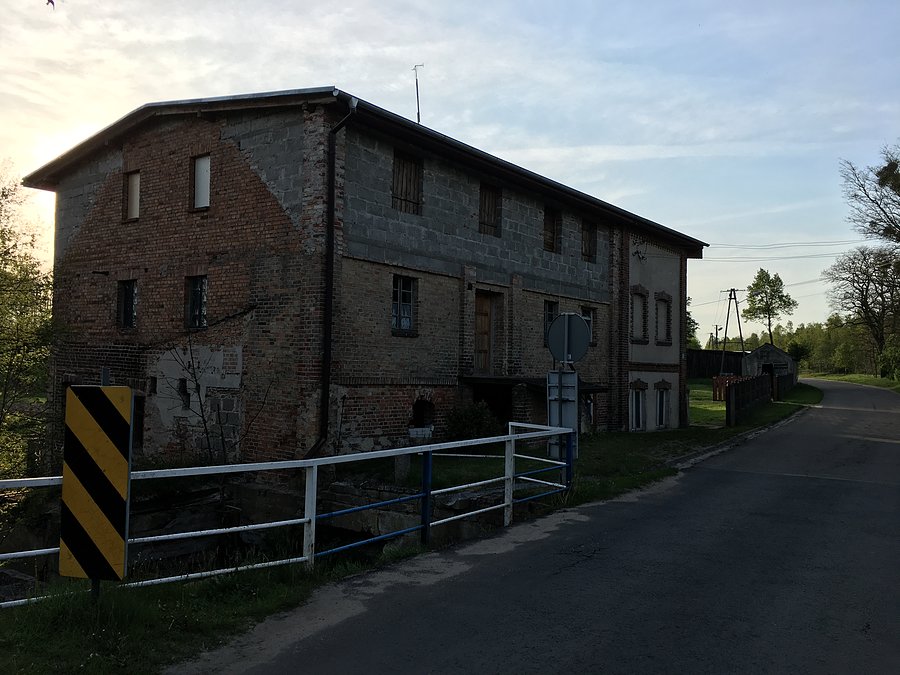 Dawny młyn wodny w Mężyku
