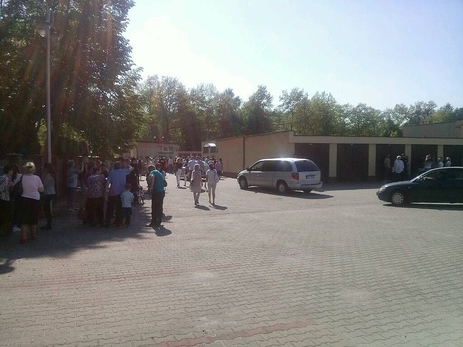 Tłumy po zakończeniu kursu podstawowego