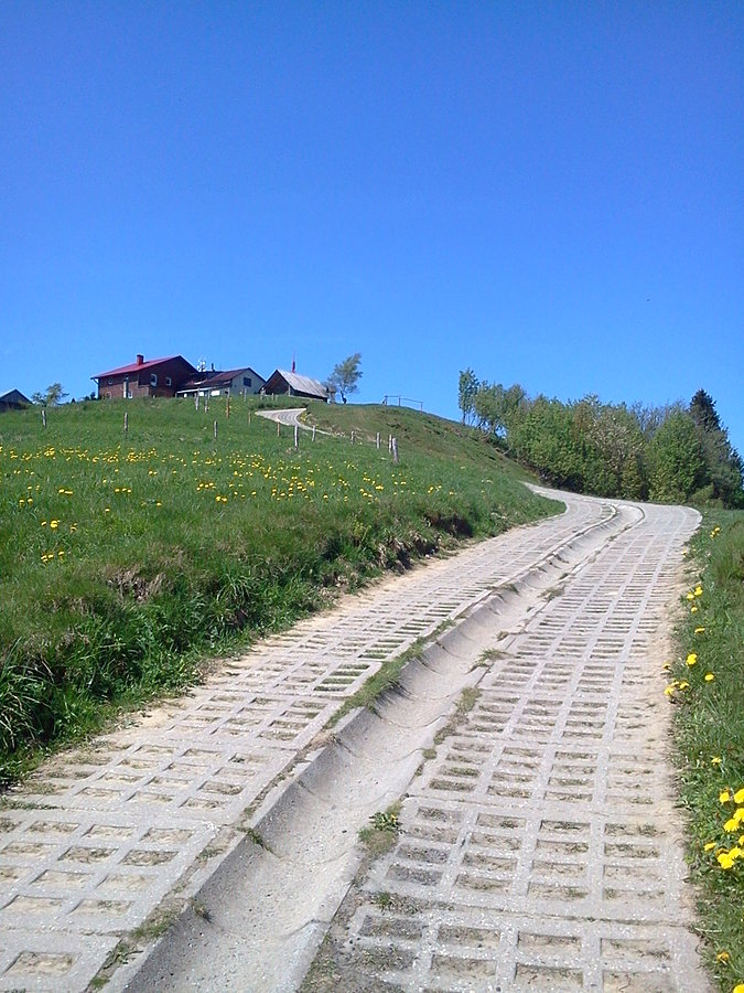 Podjazd na Ochodzitą