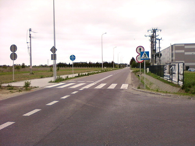 CPR wzdłuż Łanowej w Zgierzu