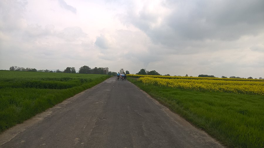 Pierwsza grupa wybierająca się na pielgrzymkę