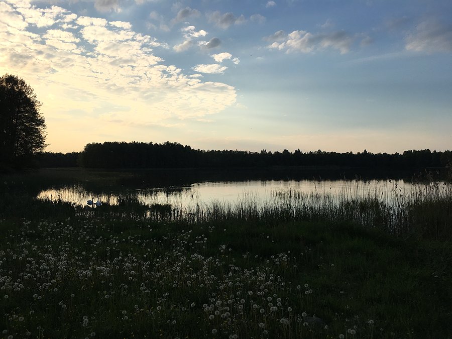 Jezioro Górne w Mężyku