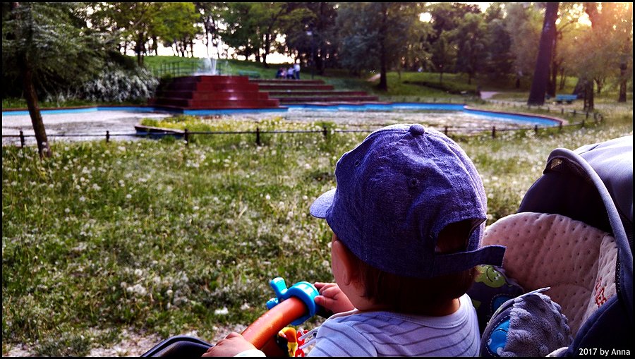 Wieczorny, rodzinny spacer :)