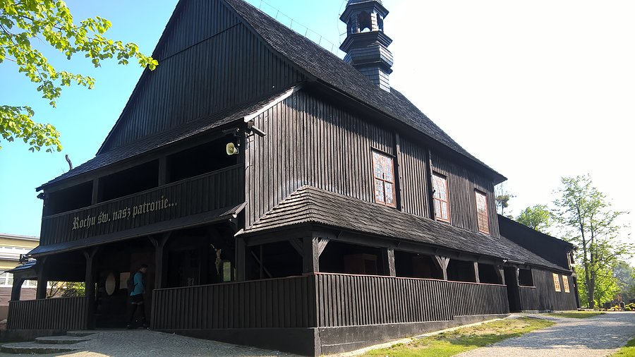 Drewniany kościół w Dobrzeniu Wielkim