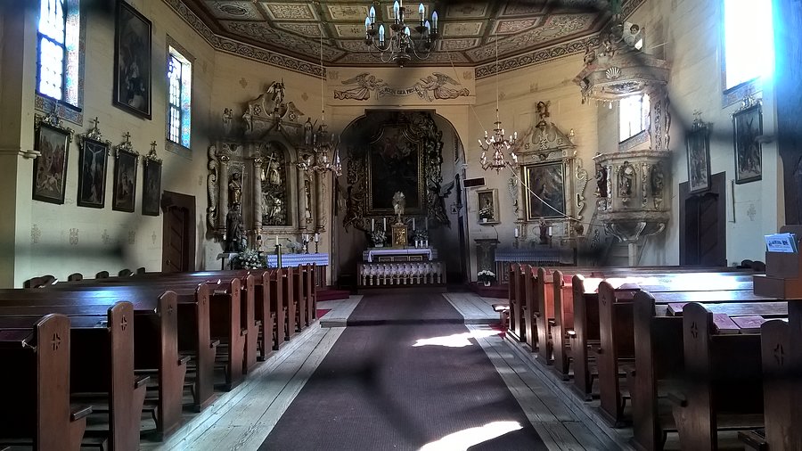 Wnętrze kościołą