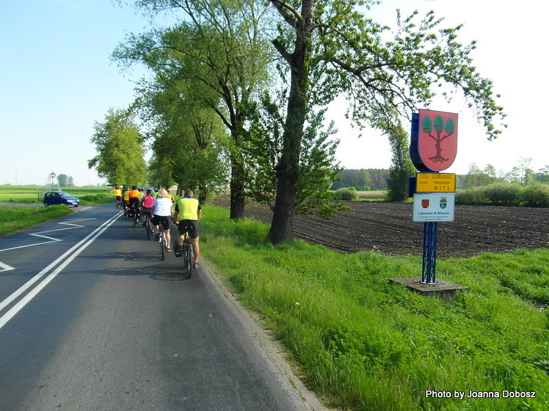 Rowerzyści w trasie